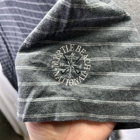 Polo Golf Ralph Lauren Pima Cotton Polo Shirt Mens L Myrtle Beach Nationals 2400 - Picture 6 of 8